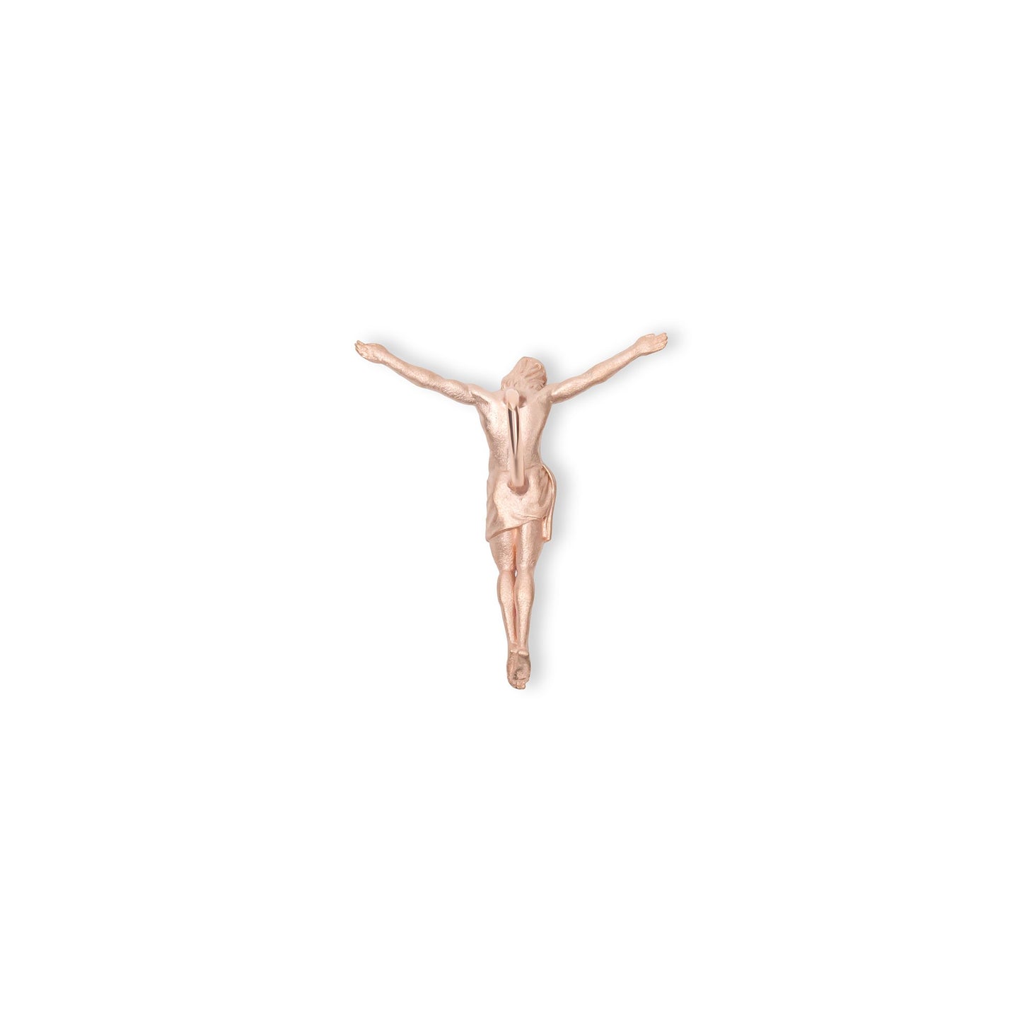 Rose Gold Crossless Jesus Pendant