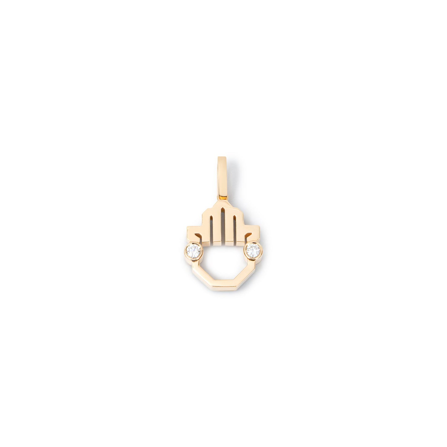 Reversible Hamsa Pendant
