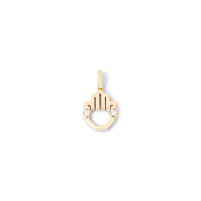 Reversible Hamsa Pendant