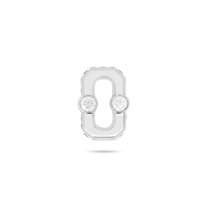 Varsity Umlaut Blue Sapphire Pendant
