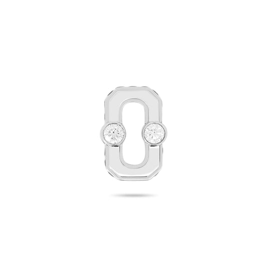 Varsity Umlaut Blue Sapphire Pendant