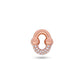 Umlaut Half Diamond Pendant