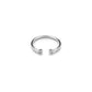 Umlaut Open Bezel Ring