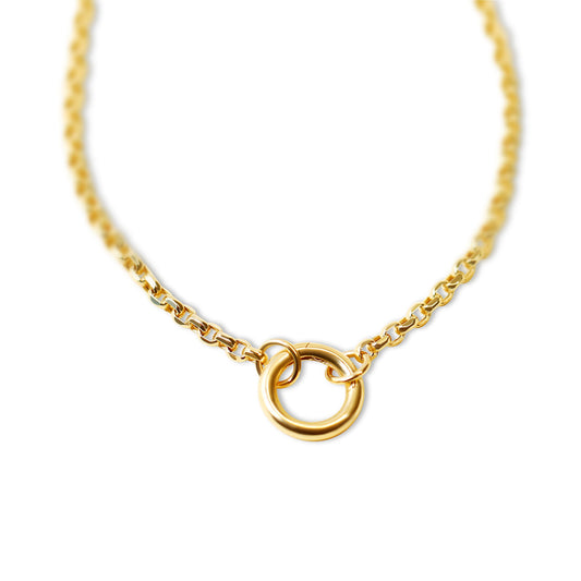 OPEN DISC ROLO BRACELET