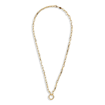 OPEN DISC OVAL ROLO CHAIN