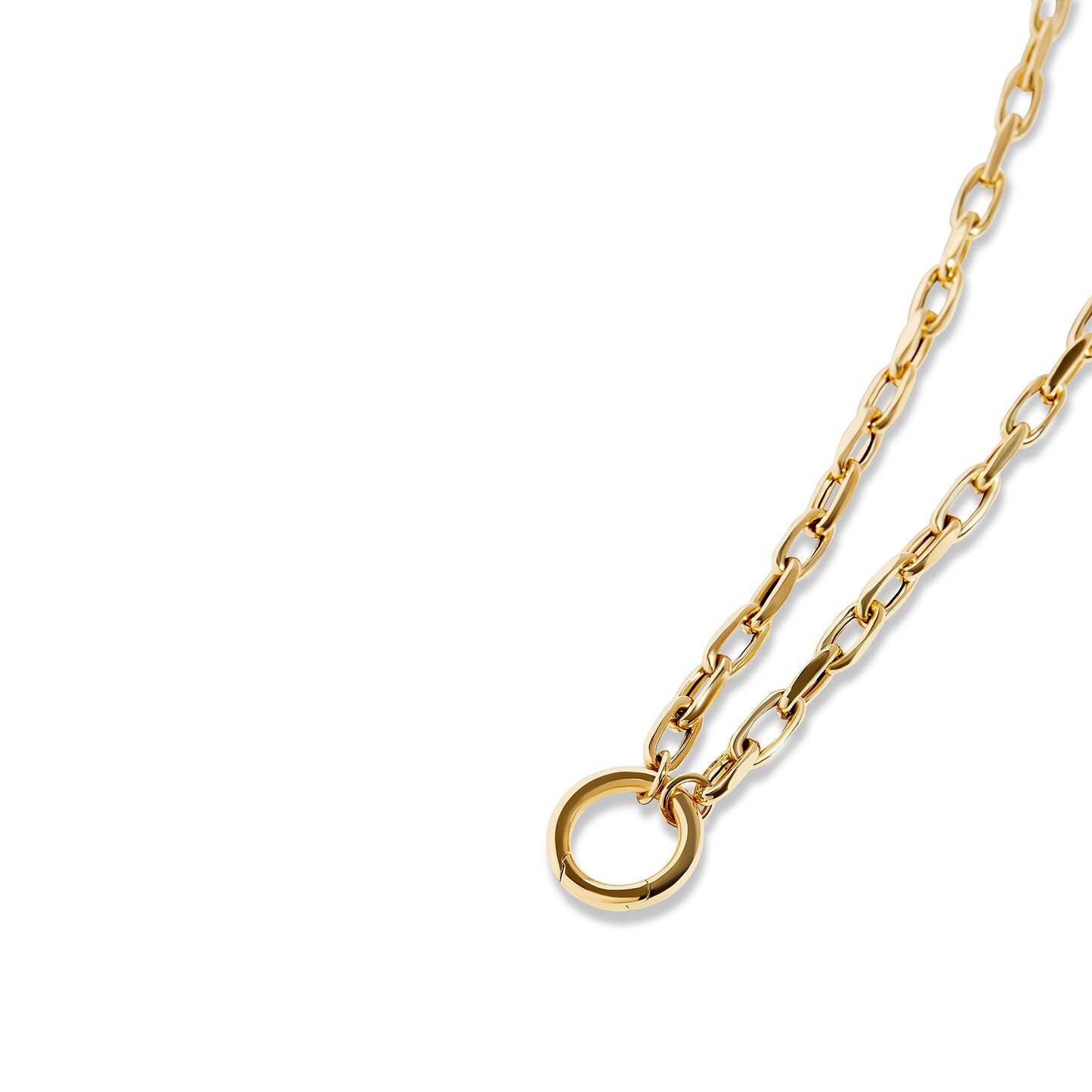 OPEN DISC OVAL ROLO CHAIN