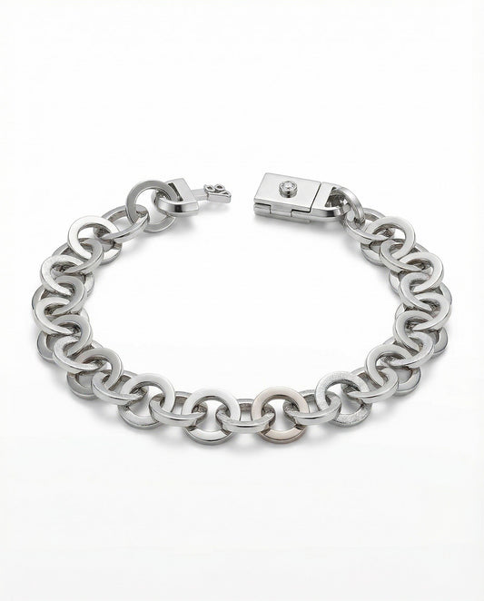 Disc Link Bracelet
