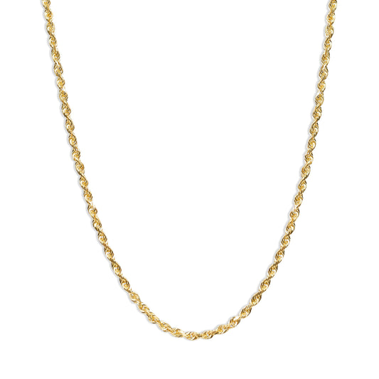 2mm Rope Chain Necklace