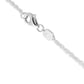 WHITE GOLD DUO BEZEL BRACELET
