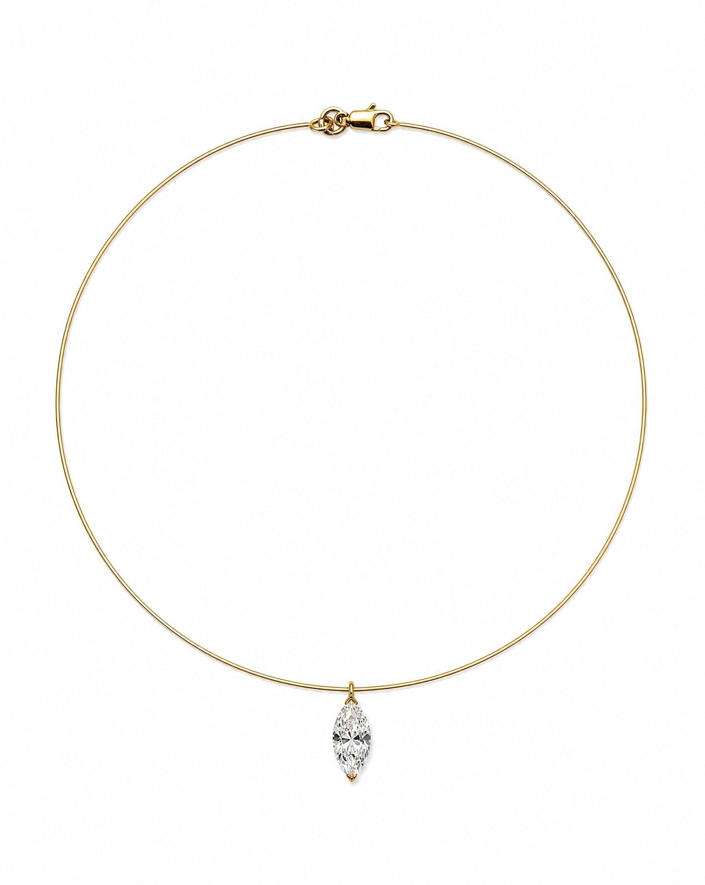 Marquise Diamond Collar