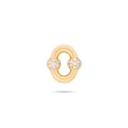 Umlaut Diamond Detail Pendant