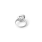 TILTED OVAL CUT DIAMOND BAND