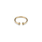 Umlaut Open Bezel Ring