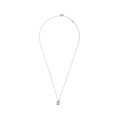 EMERALD CUT OUTLINE PENDANT
