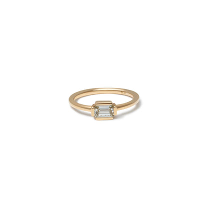 Yellow Gold Mini Baguette Ring