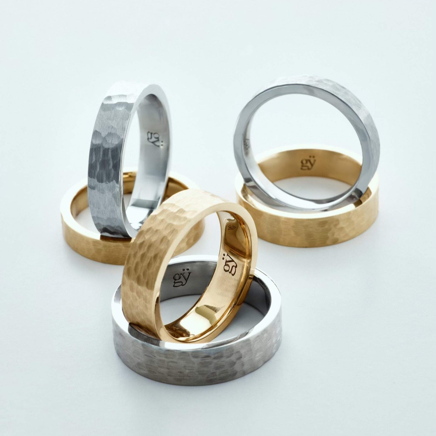 The Hammered Love Bands - 5mm