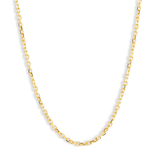2.2mm Cable Link Chain Necklace