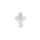 Blue Enamel Crucifix Pendant