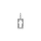 Mini Cookie Cutter Cross Pendant