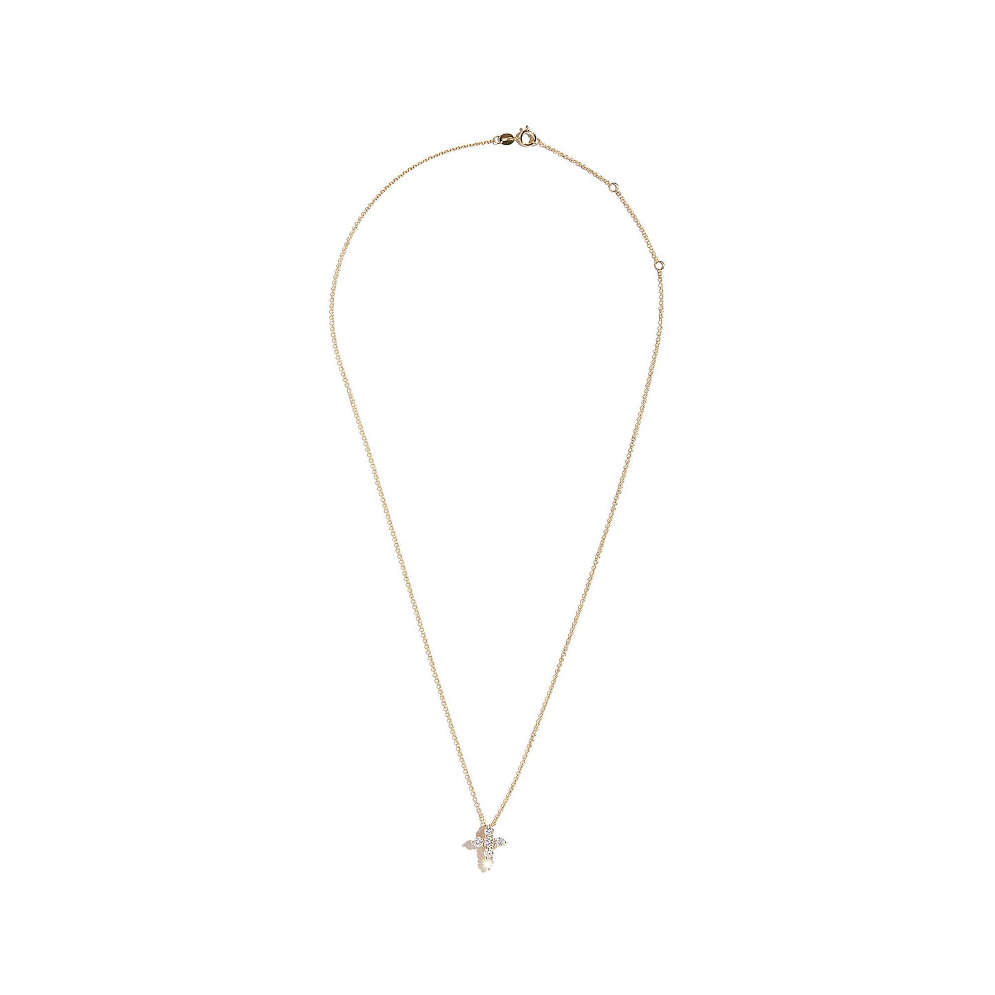ESSENTIAL CROSS PENDANT NECKLACE