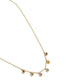 MULTICOLOR HANGING BEZEL NECKLACE