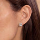 2 Carat Square Studs