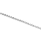Thin Silver Umlaut Link Necklace