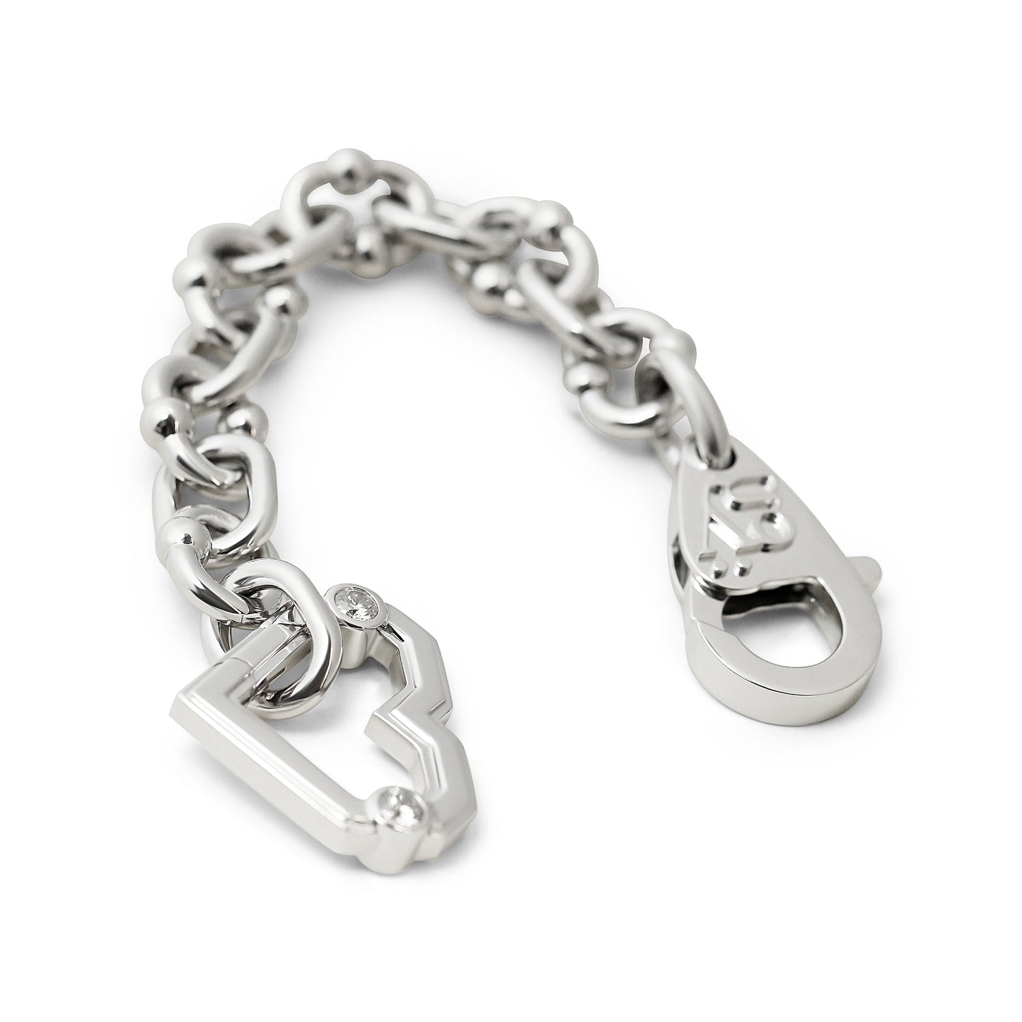 THE VARSITY UMLAUT KEYCHAIN CHAIN