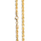 3mm Rope Chain Necklace