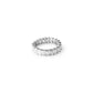 THIN EMERALD CUT ETERNITY BAND