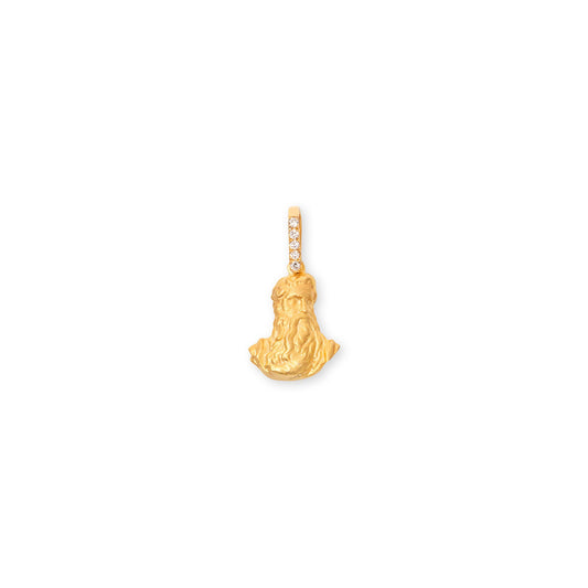 Yellow Gold Pico Moses Pendant