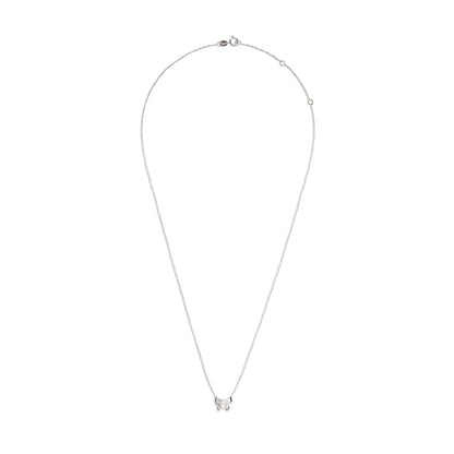 SINGLE STONE BUTTERFLY NECKLACE