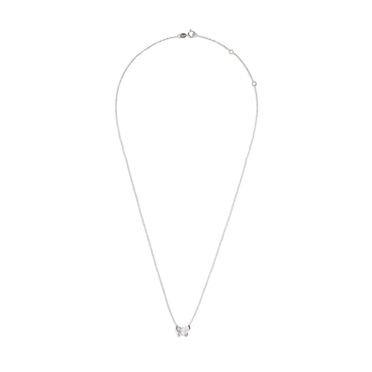 SINGLE STONE BUTTERFLY NECKLACE
