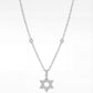 The Duo Bezel Star of David Necklace