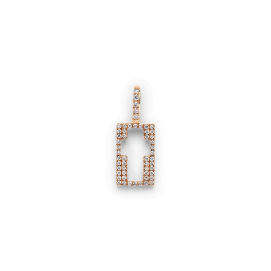 Mini Cookie Cutter Cross Pendant