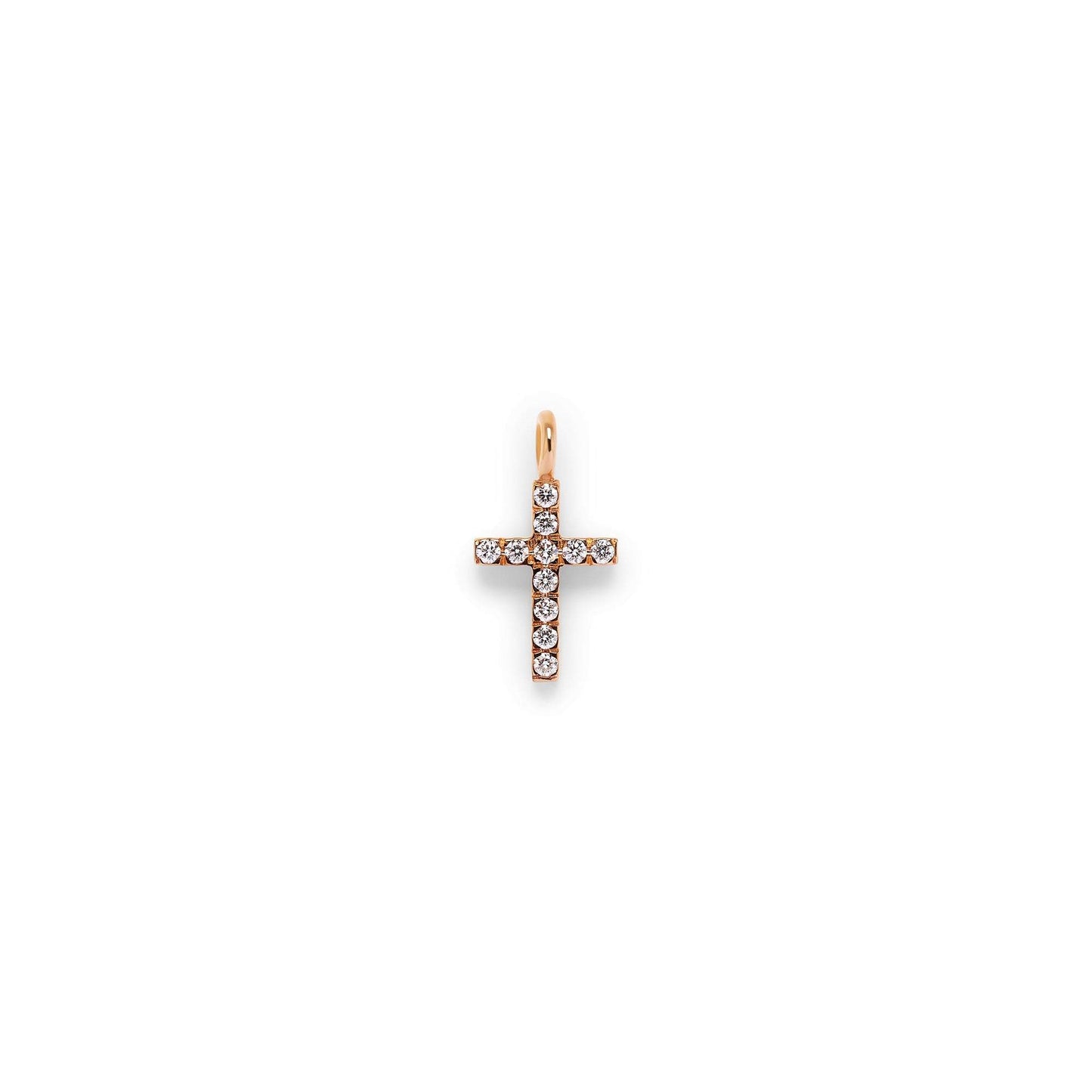 Pico Diamond Cross Pendant