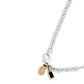 THE BLUE SAPPHIRE MULTI CHARM MARINER LINK NECKLACE