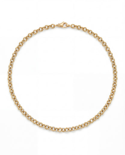 Umlaut Diamond Necklace