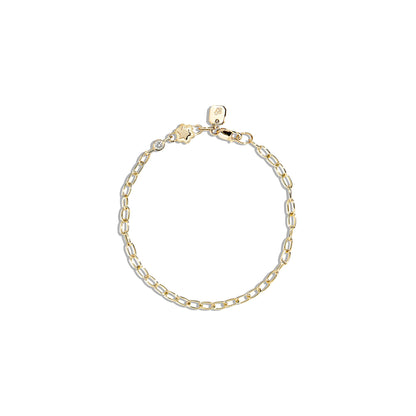 The Star Bezel Charm Bracelet