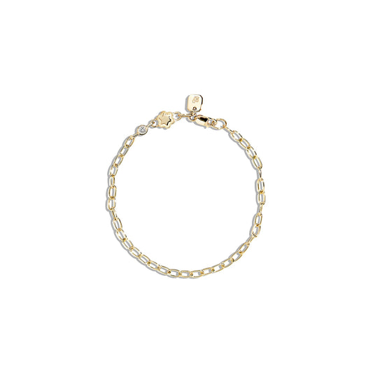 The Star Bezel Charm Bracelet