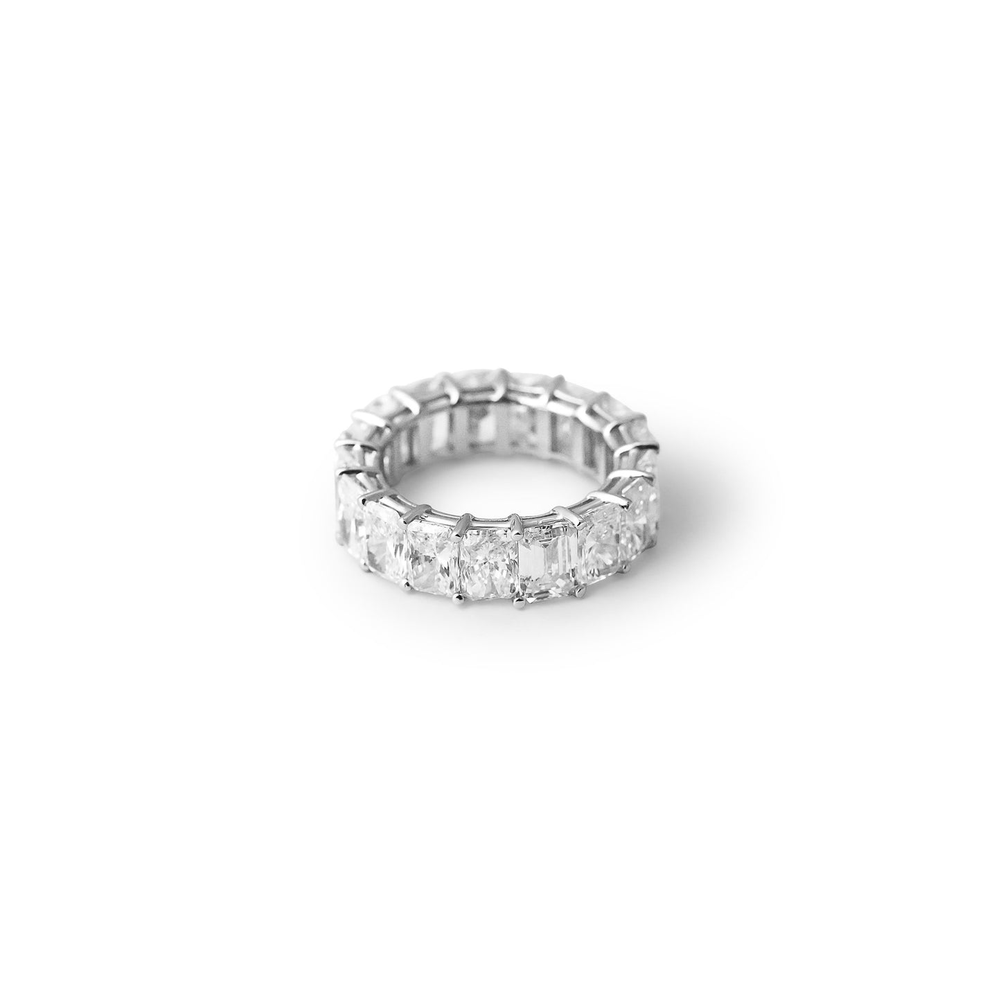 RADIANT CUT ETERNITY BAND