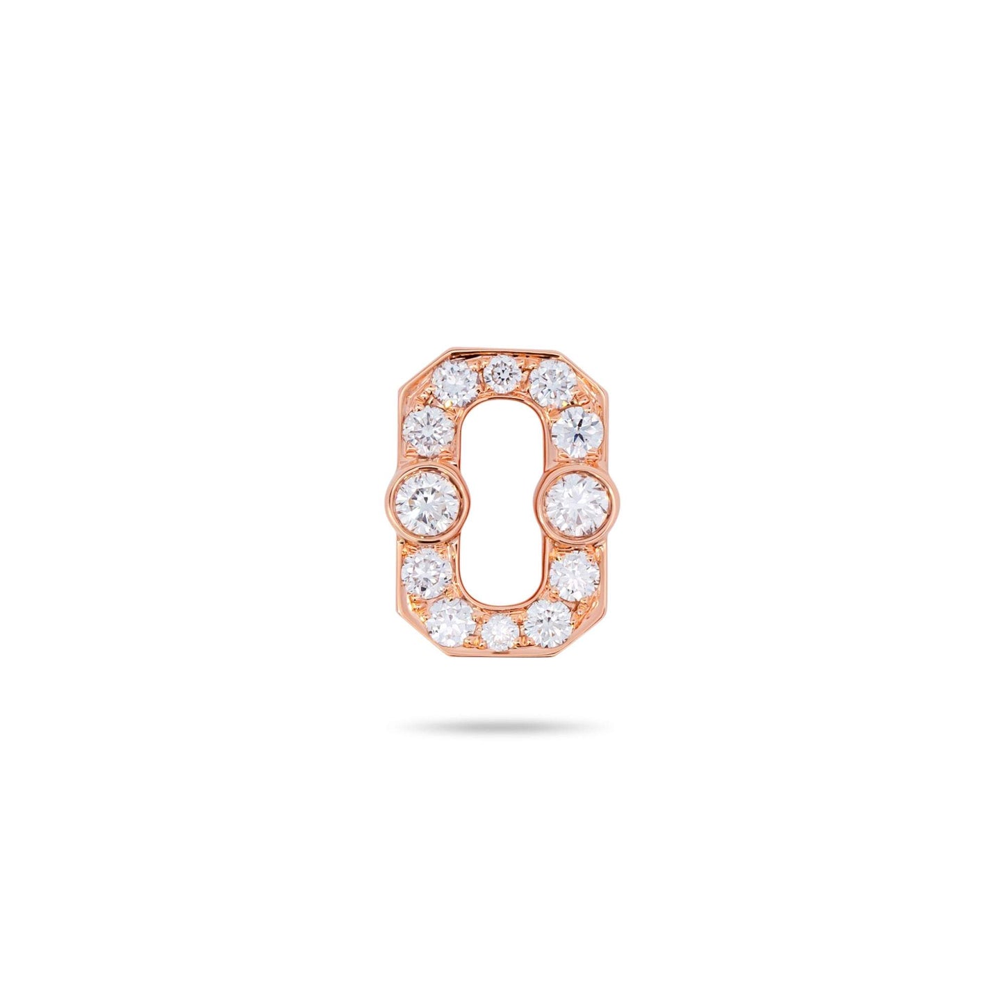Varsity Umlaut Full Diamond Pendant
