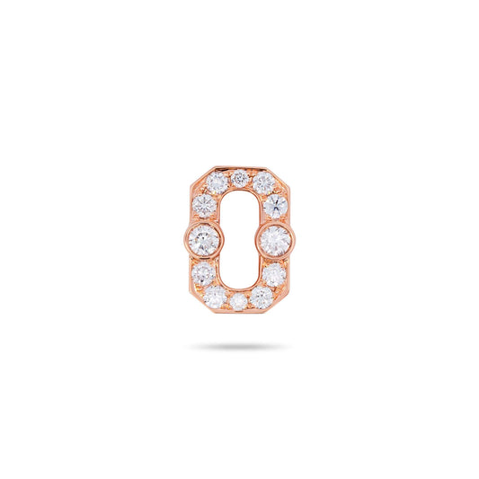 Varsity Umlaut Full Diamond Pendant