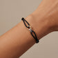 Double Umlaut Adjustable Cord Bracelet