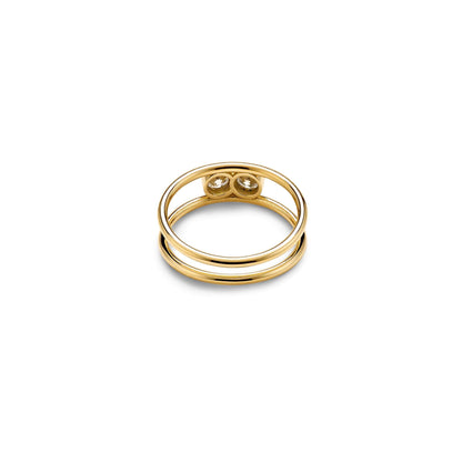 Umlaut Pico Hoop Ring