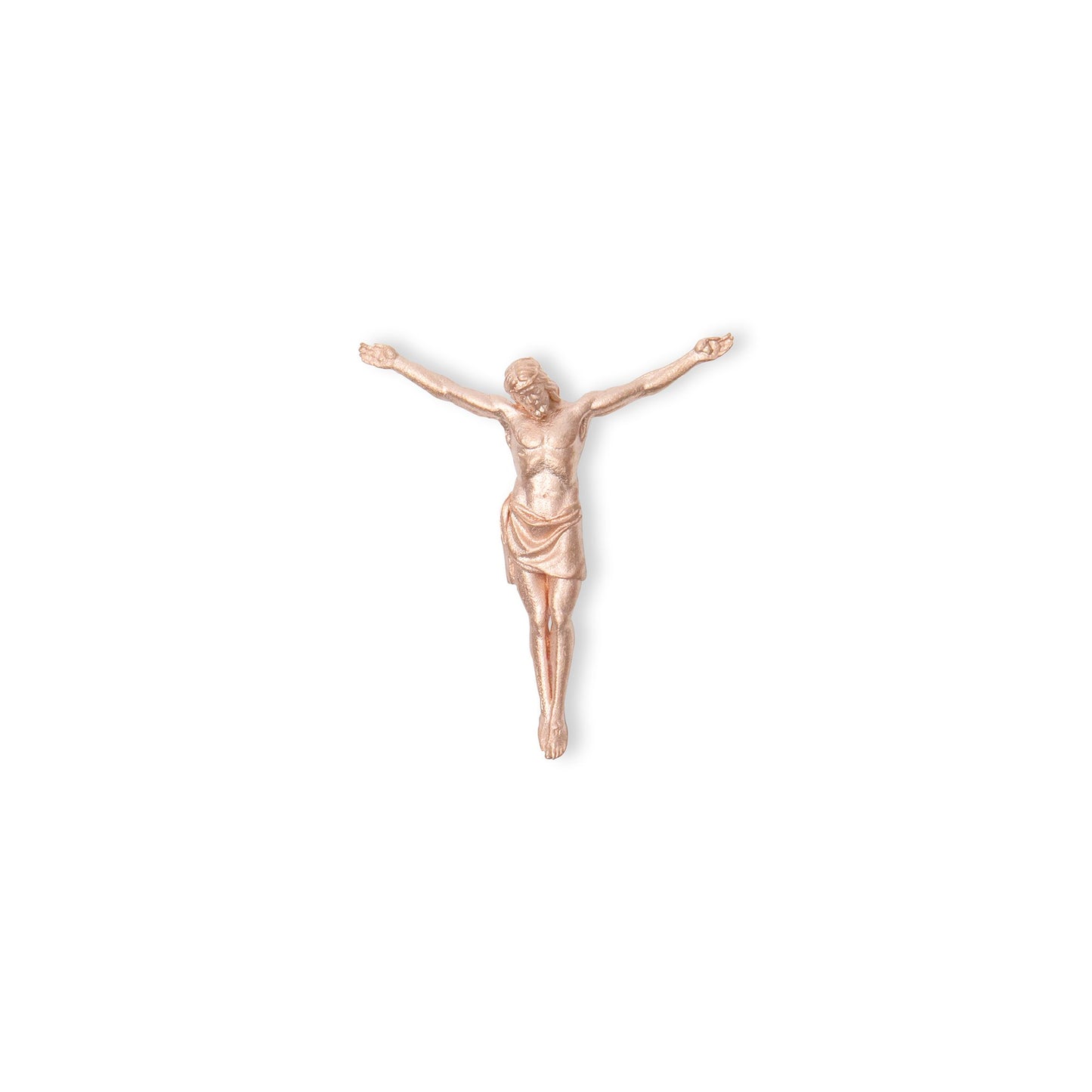 Rose Gold Crossless Jesus Pendant