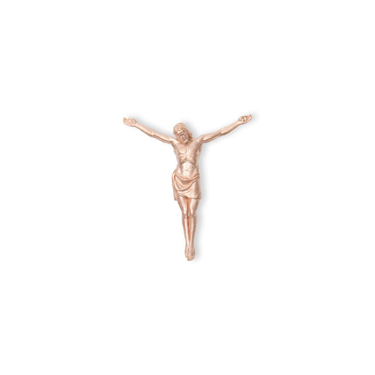 Rose Gold Crossless Jesus Pendant