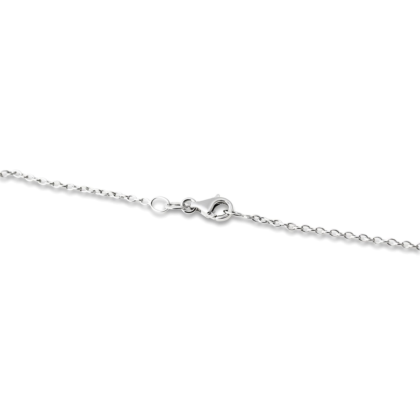 VERTICAL EMERALD CUT NECKLACE