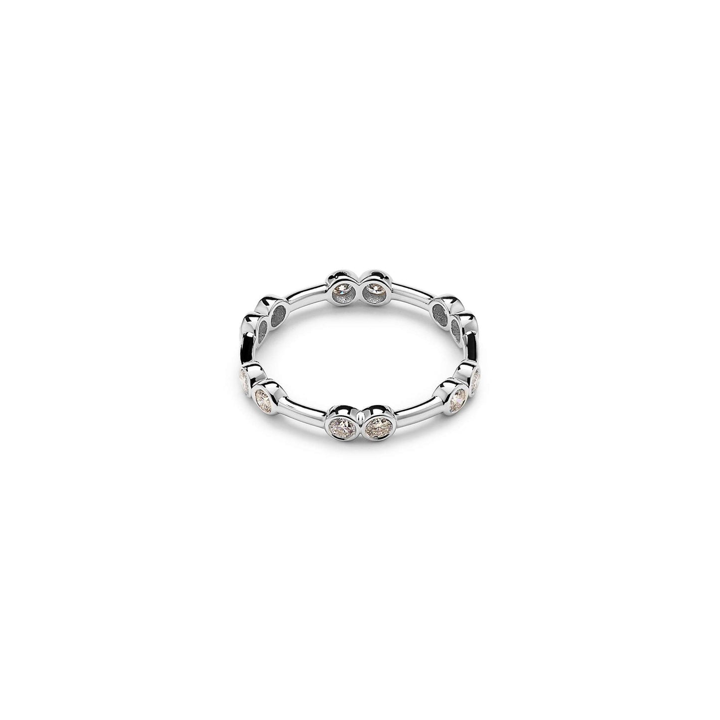 Umlaut Eternity Ring