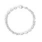 Thick Silver Umlaut Link Bracelet